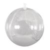 Decorative Ball - RAYHER - 10cm - Transparent - Plastic