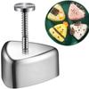 Stainless Steel Rice Ball Mold Sushi Maker Press Maker Sushi Triangle Mould Japanese Onigiri Rice Ball Bento Gadget Machine Kitchen Accessories Tool