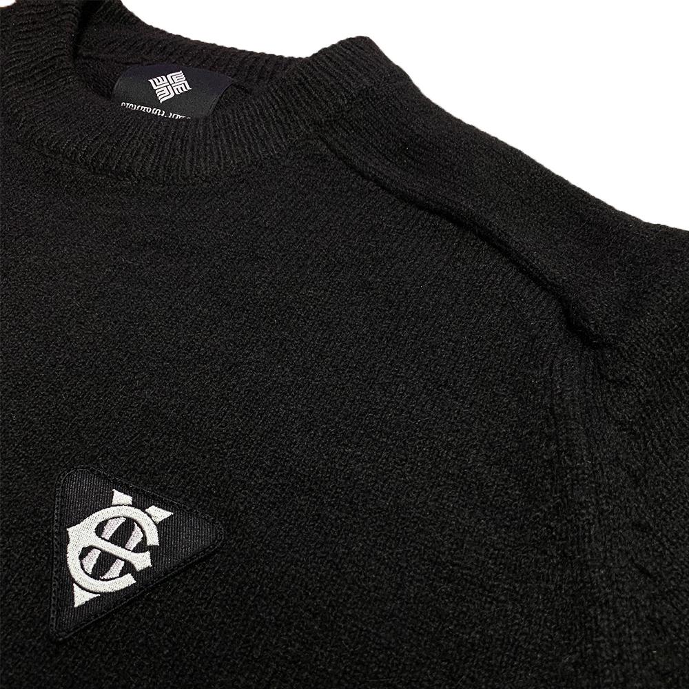 EIGHTVOLUME Ev T Patch Knit (Black)