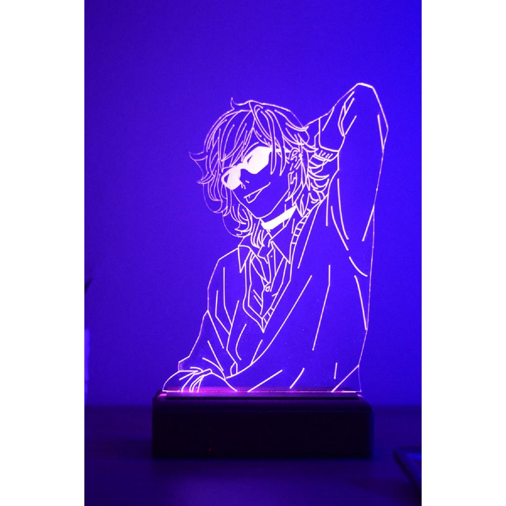 Юрий Аято Yarichin Bitch Club 16 цветных аниме-ночников с контролем цвета