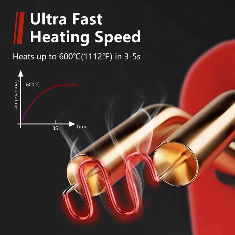 USB Rechargeable Plastic Welder Upgrade Handle Cordless 400PCS Hot Staple Gun LED Plastic Welding Car Bumper Repair Kit