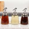 2PCS 160ML Glass Oil Bottle with Anti-drip Spout Kitchen Soy Sauce Bottle Vinegar Bottle  Restaurant