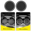Interior Accessories Slot Round Bling Bling Water Cup Pad Car Cup Mat Car Accessories Non-Slip Mat