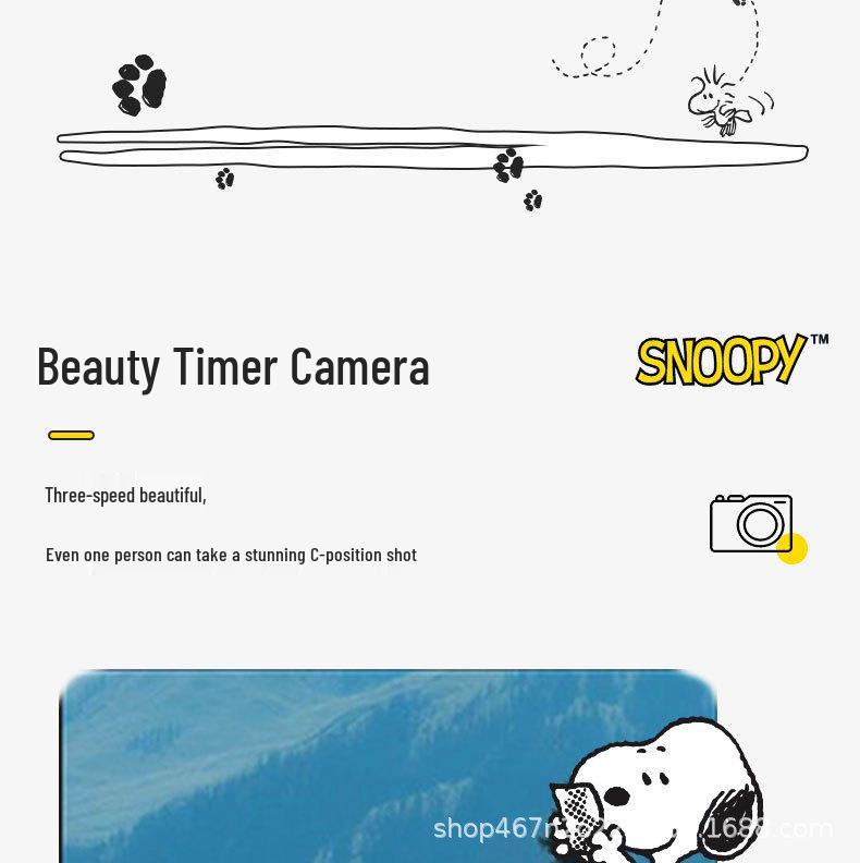 Snoopy Student Entry-Level Digital Camera - CCD Beauty Camera for Beginners