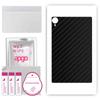 apgo Protective Skin Sticker for the Back Compatible with Teclast P25T, Wrap Film, Foil, Vinyl - Pattern Carbon Black