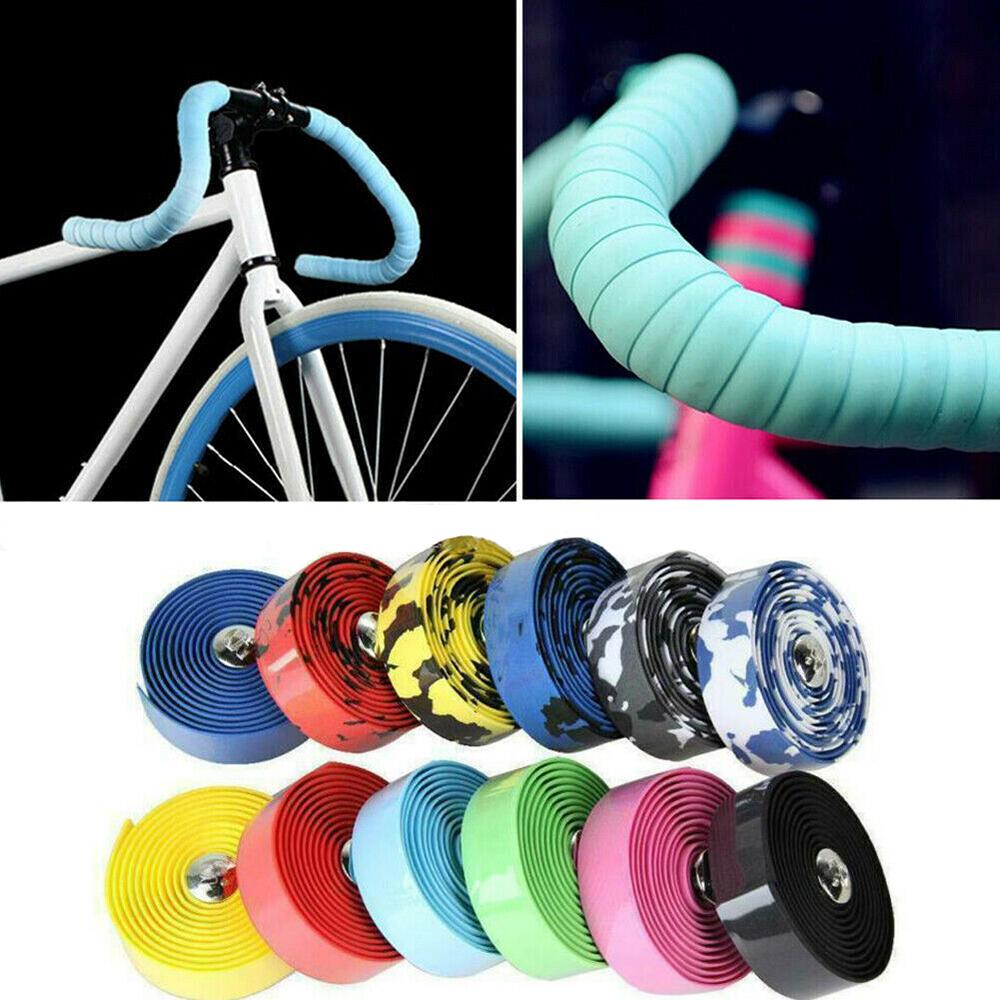 Bicycle Cycling MTB Camouflage Bike Handlebar Accessories Bike Handlebar Tape Rubber Foam Wrap