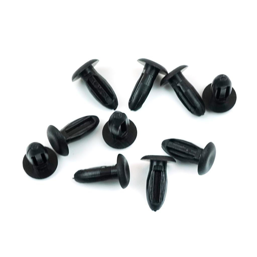 ESC ECF5046 10 Pieces Weatherstrip Door Seal M.6 Clips For Renault Head Size: 9.40 Mm