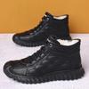Fashion Men Cotton Shoes Winter Plush Insulated Shoe Cold Snow Resistant Work Boot Comfortable Outdoor Casual Shoes Fashion Ankle Boots
