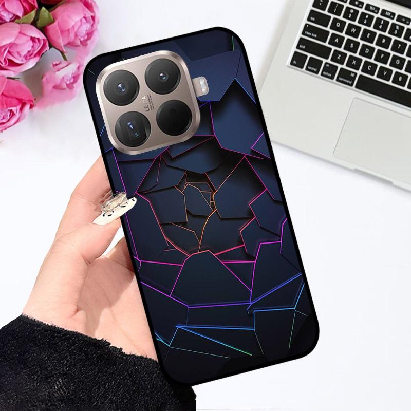Чехол для Xiaomi 15T Pro Модный силиконовый мягкий TPU чехол для телефона с мультяшным принтом Для Xiaomi 15 T Pro Чехлы 15TPro Противоударные Fundas
