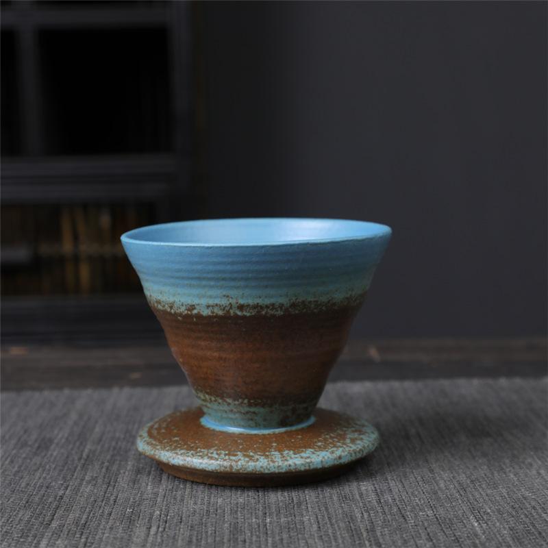 Керамическая чашка для завтрака, высококачественная пара, чашка для воды, грубая керамическая чашка для кофе, ретро-креативная чашка