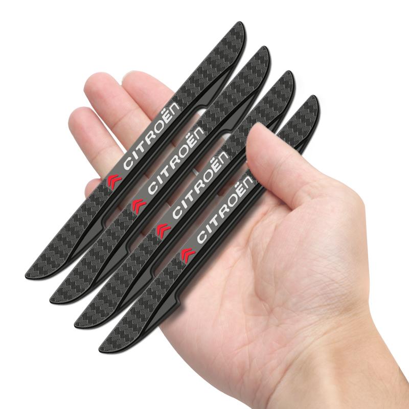 AXSR8 For Citroen C3 C5 AIRCROSS C5X C4 Cactus PICASSO e-C3 e-C4 C1 C-Crosse Car Door Anti Scratch Protection Strips Auto Accessories