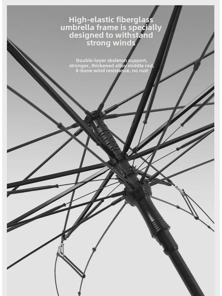 C-type Double-Layer Automatic Reverse Umbrella: Sunshade & Rain Protection, Large for Sunny/Rainy Days