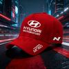 Бейсболка с вышивкой Hyundai Motorsport N Series для мужчин и женщин, регулируемая, кепка гоночной команды, для автолюбителей, повседневная, спортивная, для улицы