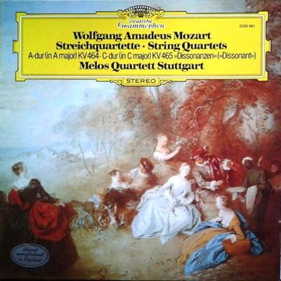 Виниловая пластинка WOLFGANG AMADEUS MOZART MELOS QUAR Струнные квартеты String Quartets 2530981 DEUTSCHE GRAMM 1978 Германия Классика Б/у