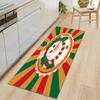 Рождественский кухонный песочный ковер придверный коврик длинный напольный коврик
