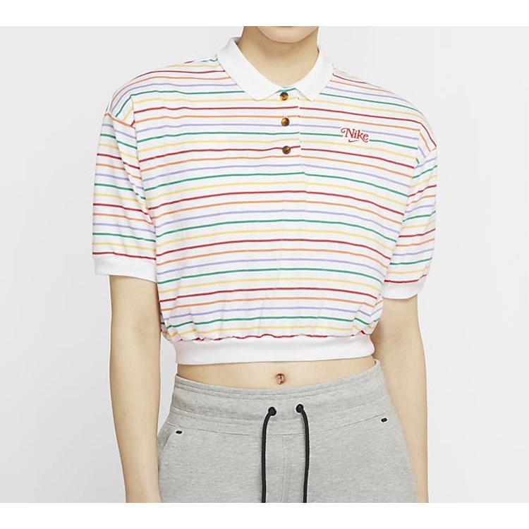Nike Sportswear Polo Shirt Women's White CJ2517-100