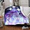 1pc KPop Demon Hunters16 Blanket, Gift, for Men and Women, Soft Blanket, Good for Sofa Bed Couch Travel, Lightweight Flannel Blanket