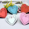 100 шт./набор элегантных бумажных салфеток для поделок 4 дюйма/6 дюймов в форме сердца, полые кружева, впитывающие масло бумажные валентинки для выпечки, Deocr