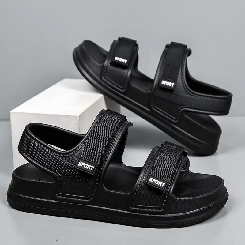 Fashion With Platform Shoes for Men Height Beach Velcro High Quality Buy Luxury Designer On Offer Original Comfortable Adult Man Sandals