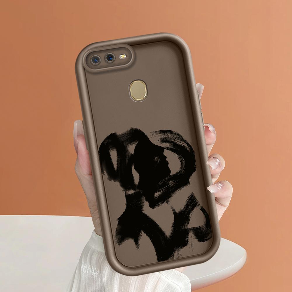 Мягкие силиконовые квадратные лестницы с мультяшным узором, полное покрытие, защита камеры, противоударный чехол для OPPO Reno Realme OnePlus