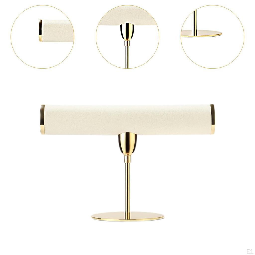 Подставка для браслетов Держатель для ожерелий Ювелирная башня Элегантная устойчивая основа Стойка