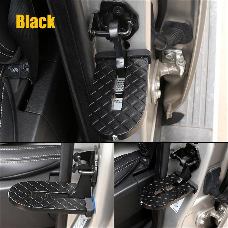 Car Vehicle Folding Stepping Foot Pedal Car Accessories For BMW F30 F31 F36 G30 I3 Serie 1 E84 F48 X1 E83 X3 F25 X5 E70 X6 E71