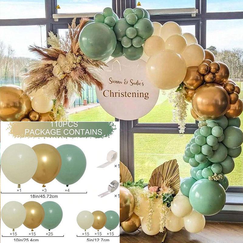 Трансграничный набор свадебных шаров: Цепи и настенный декор для дней рождения и мероприятий