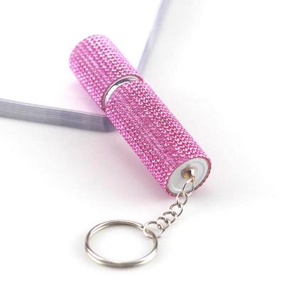 Флакон духов из цинкового сплава в виде брелока для ключей объемом 5 мл