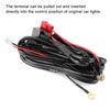 12V40A Высокомощный рабочий выключатель света жгут проводов водонепроницаемый для светодиодных длинных полосовых прожекторов