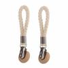 2Pcs Multifunctional Household Bathroom Small Storage Clip Cotton Woven Rope Kitchen Towel Holder Cloth Hanger