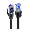 ESSAGER EXCWXY-JH01-P 10m CAT8 Ethernet Round Cable Home Office 40Gbps 2000MHz for Laptop Modem Router
