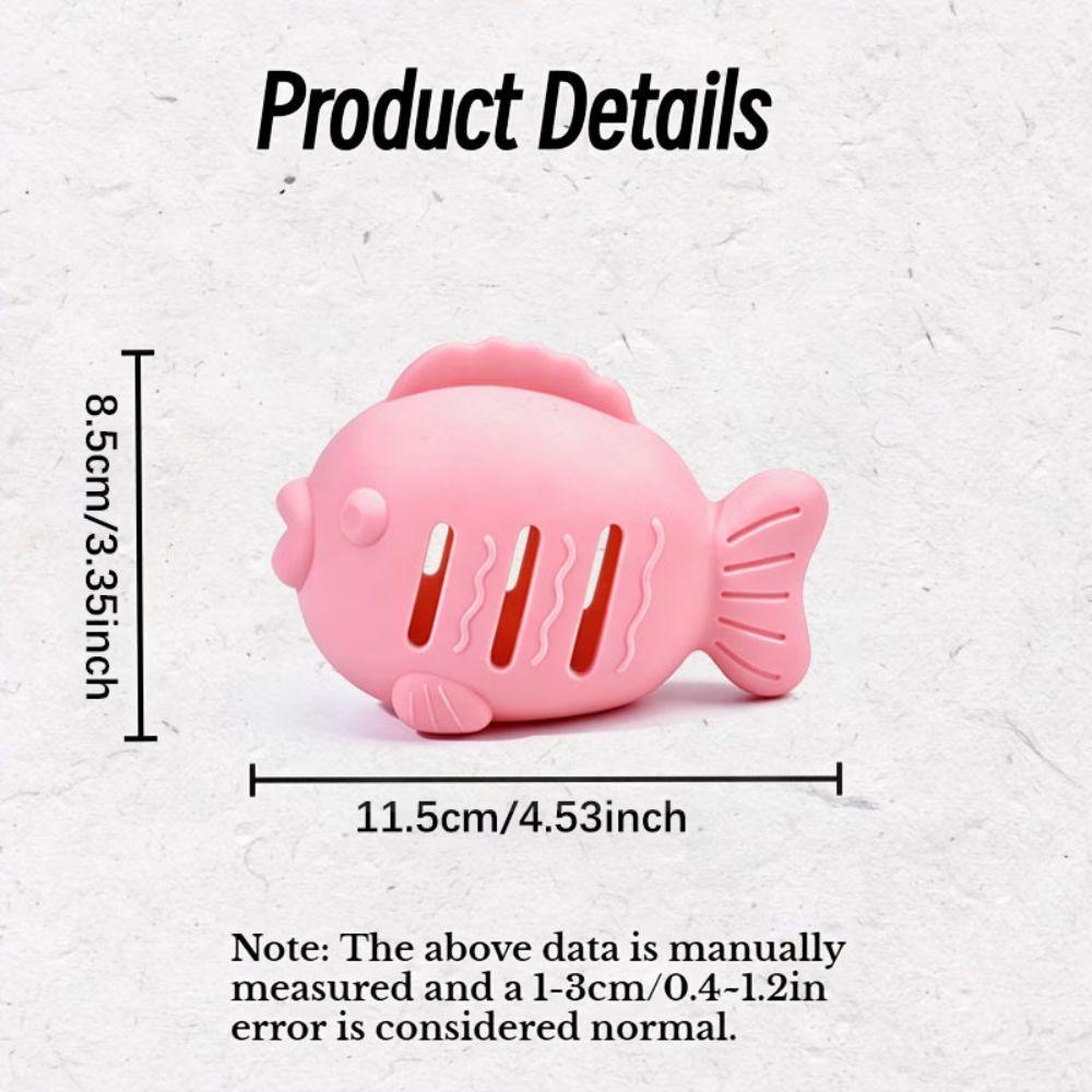 Silicone Fish Toy Bite Resistant Cat Chew Toy Stress Relief Cat Molar Toy  Cat Boredom Relief