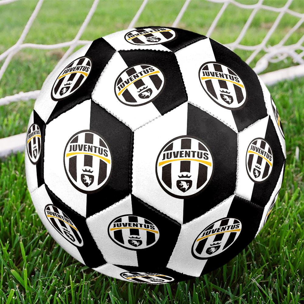 Football Team Crest Printed Size 5 Soccer Balls, High-Quality, Anti-Slip, Protective Football, A Unique Gift , Birthdays, Christmas Gifts
