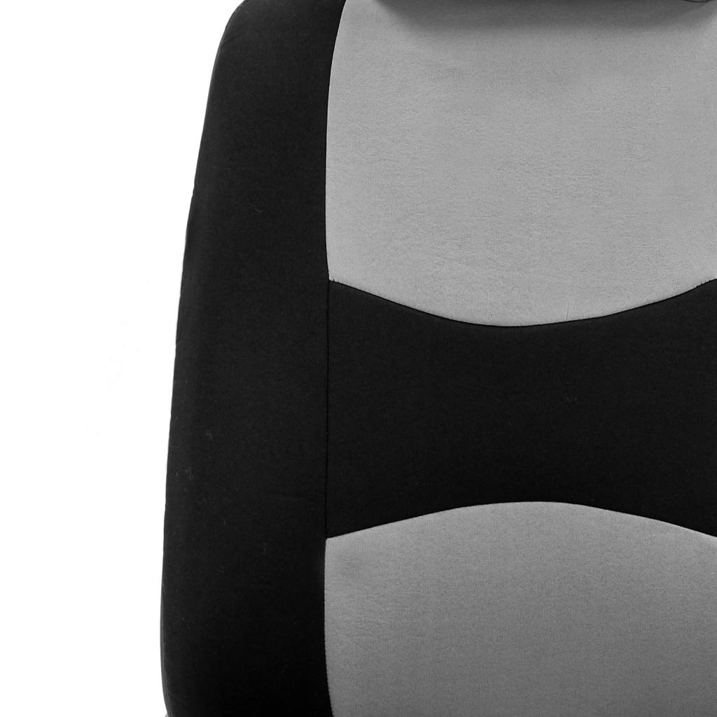 Universal Flat Cloth Car Seat Cover Non-slip Design Front Set