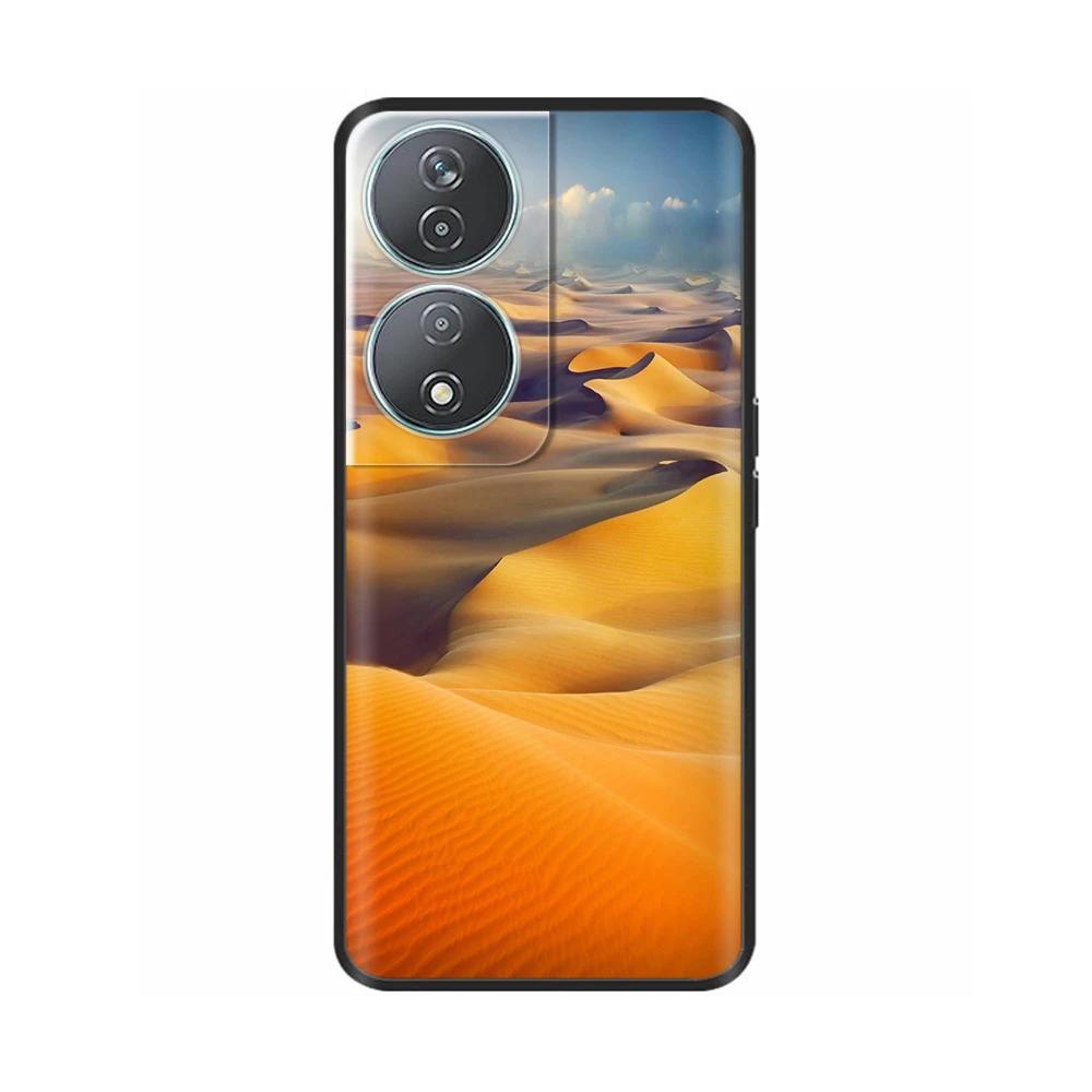 Чехол для Honor X7b Расписной Мультяшный Цветок Силиконовый Funda ТПУ Мягкая Крышка Для Honor X7B 5G Чехлы Для Honor 90 Умный Защитный Чехол