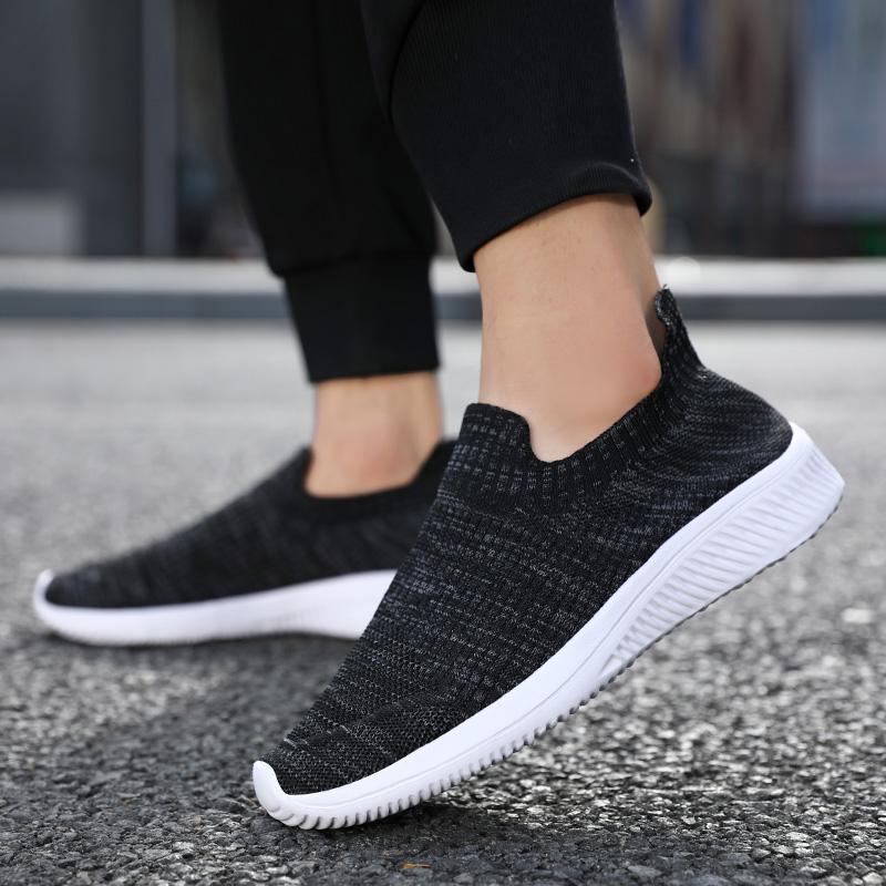 Мужские модные модные кроссовки большого размера 39-46 с дышащей супермягкой подошвой