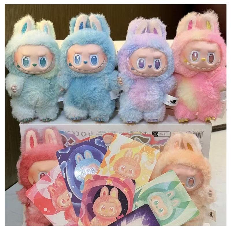 Plush Vinyl Face Pendant Doll 1PCS Plush Toy Doll Backpack Holiday Blind Box Gift