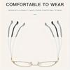 1Pcs New Personalized Ins Style Anti Blue Light Glasses  Cat Eye Frame Women'S Fashionable High-End Glasses