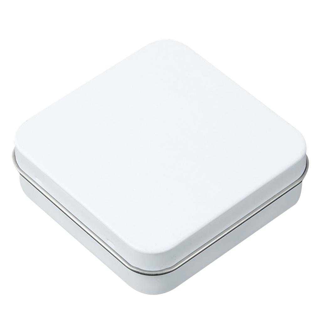 Милые крошечные футляры для хранения, герметичный дизайн, мини-металлическая банка, практичные коробки, контейнеры для ювелирных изделий, конфет, головных уборов, презервативов, всякой всячины