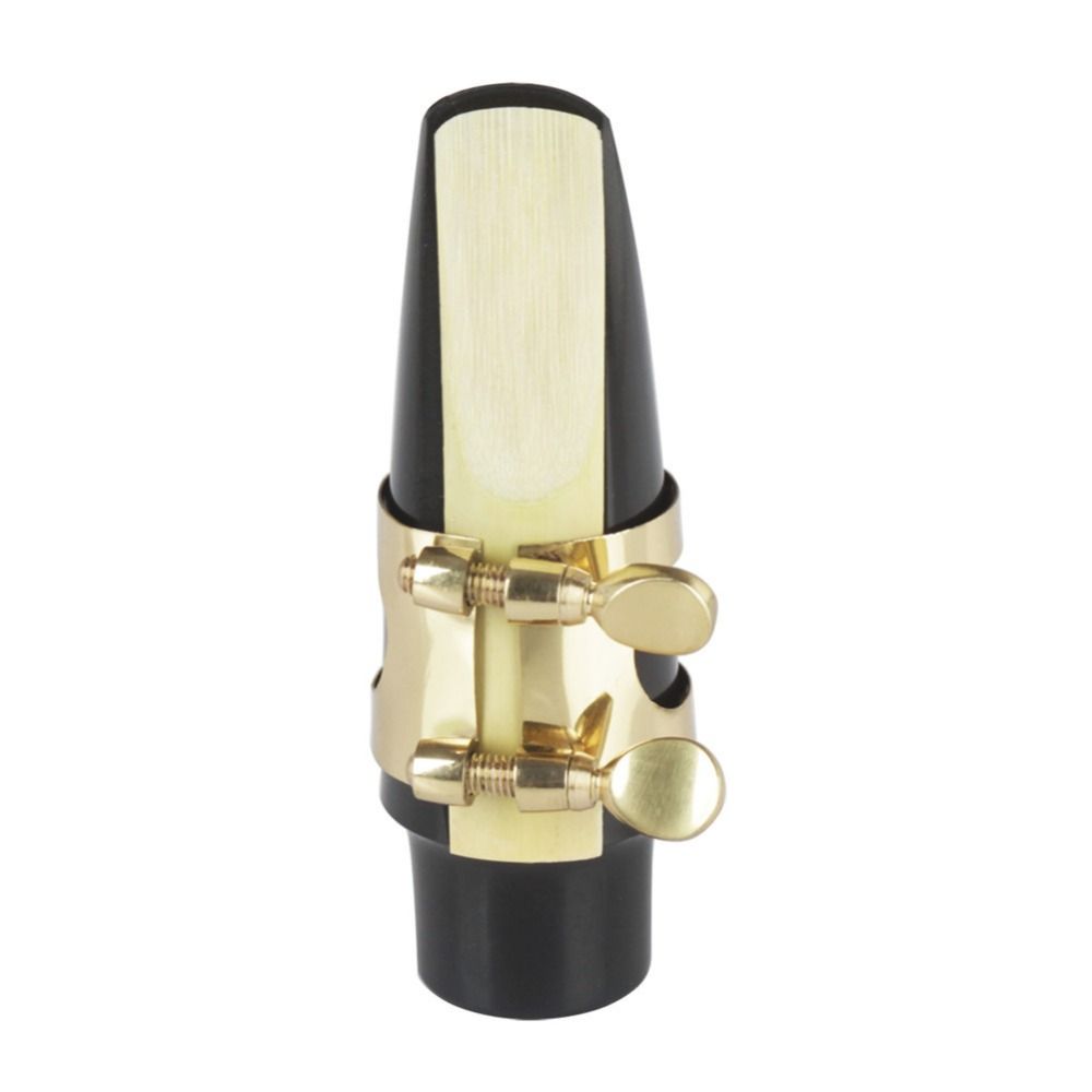 Alto/Tenor/Soprano Saxophone Mouthpiece Metal Buckle Clarinet Mouthpiece  Woodwind
