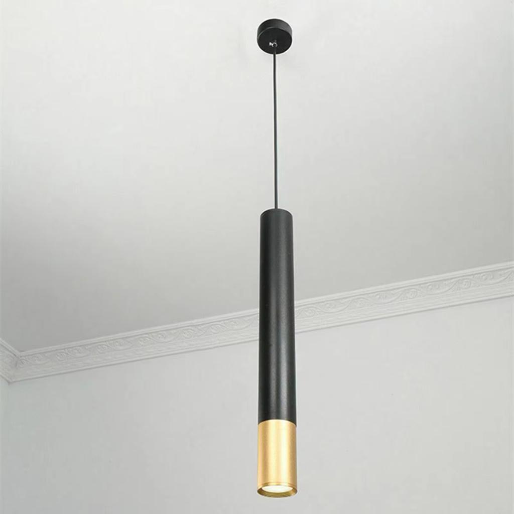 Modern Chandelier Tube Light Living Room Pendant Light Hanging Ceiling Lamp Dining Room Fixture
