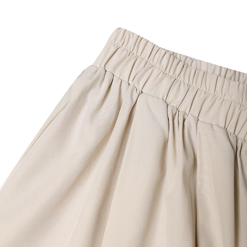 ZANZEA Womens Casual Elastic Waist Loose Long Maxi Skirts