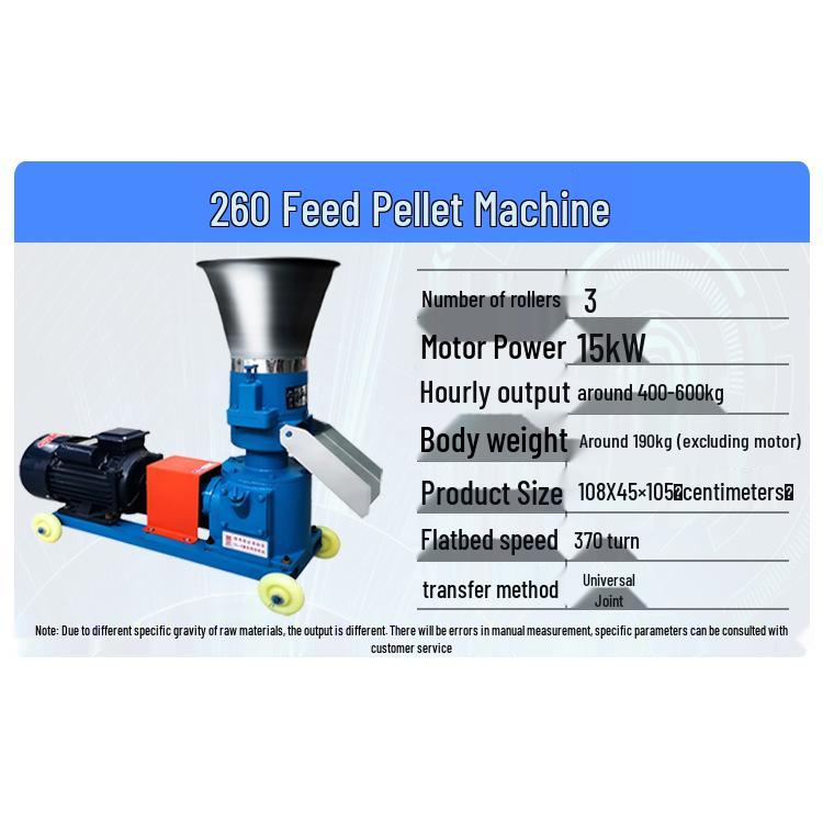 Aquaculture Dual-Use Feed Pelletizer for Sheep, Chicken, Duck, and Cattle