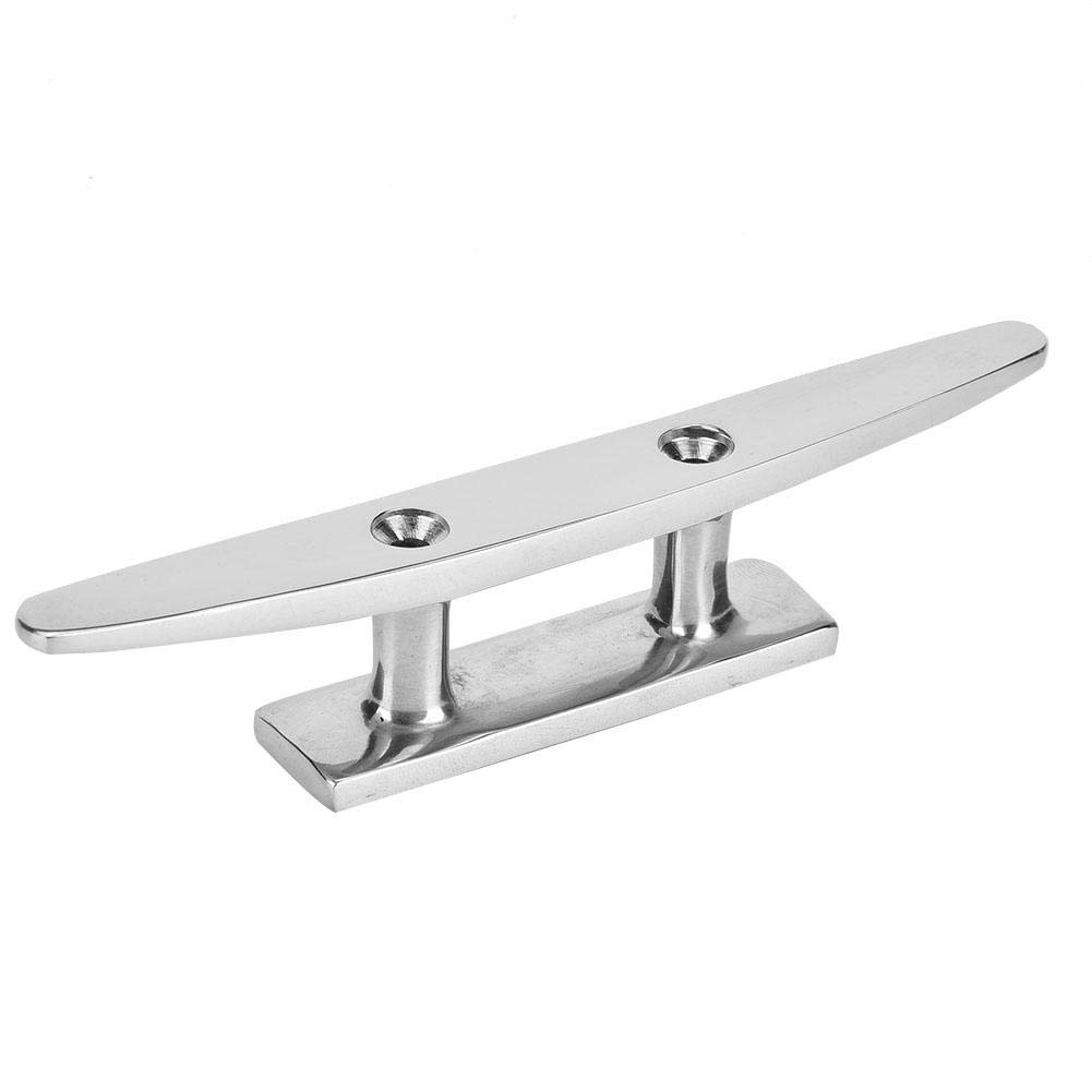 Швартовные утки Швартовка Лодки Палубная утка Утки для лодочных канатов Нержавеющая сталь Утки с открытым основанием Полированные Принадлежности для лодок 5