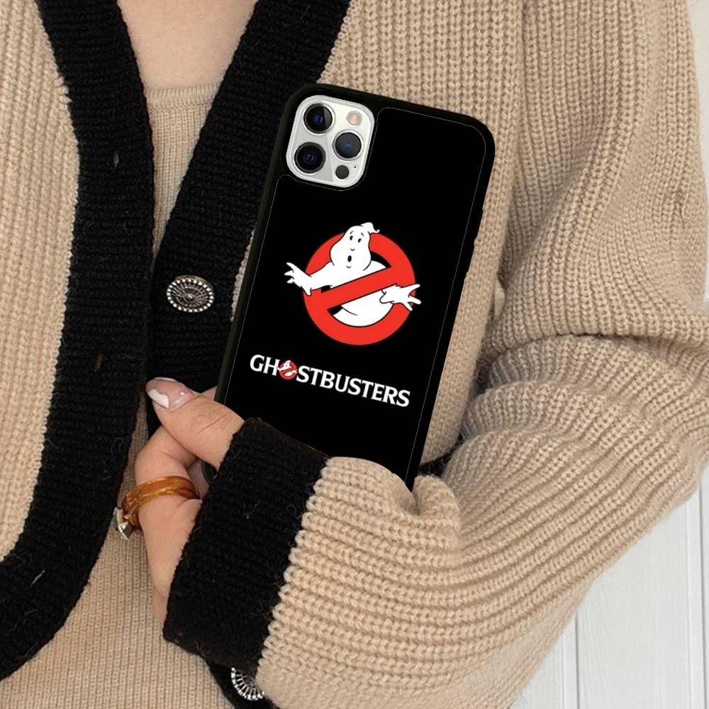 Movie-G-Ghostbusters Phone Case For iphone 11 12 13 14 15 Pro Max 17 16 Plus Hard PC+TPU Back Cover