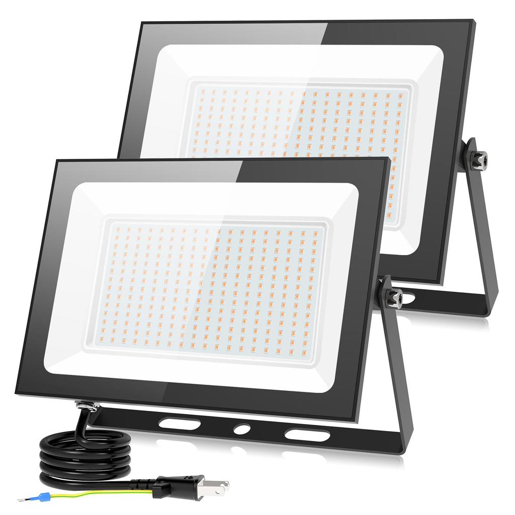 Комплект светодиодных лампочек KIWEN LED 150 Вт, теплый IP66, работающий при сильном дожде, светодиод 100 В, заземленный PSE, высокая цветопередача Ra85 или наружный, мощный, широкий, наружный