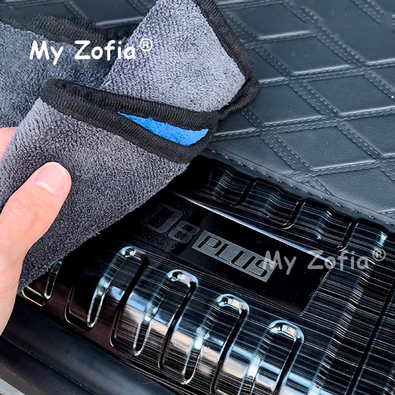 For Chery Tiggo 8 Pro 2025 2026 Car Stainless Trunk Cover Tailgate Guard Rear Bumper Scuff Sill Plate Pedal Stickers Accessories