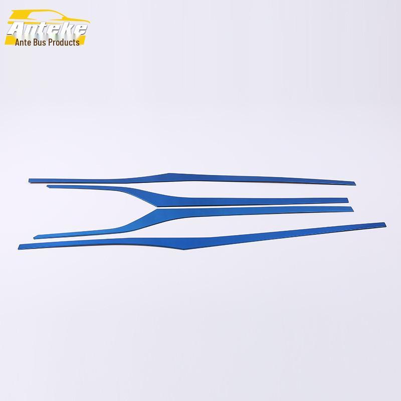 Hongguang S Door Panel Trim: Stainless Steel Scratch-Resistant Decorative Strip for 18 Models