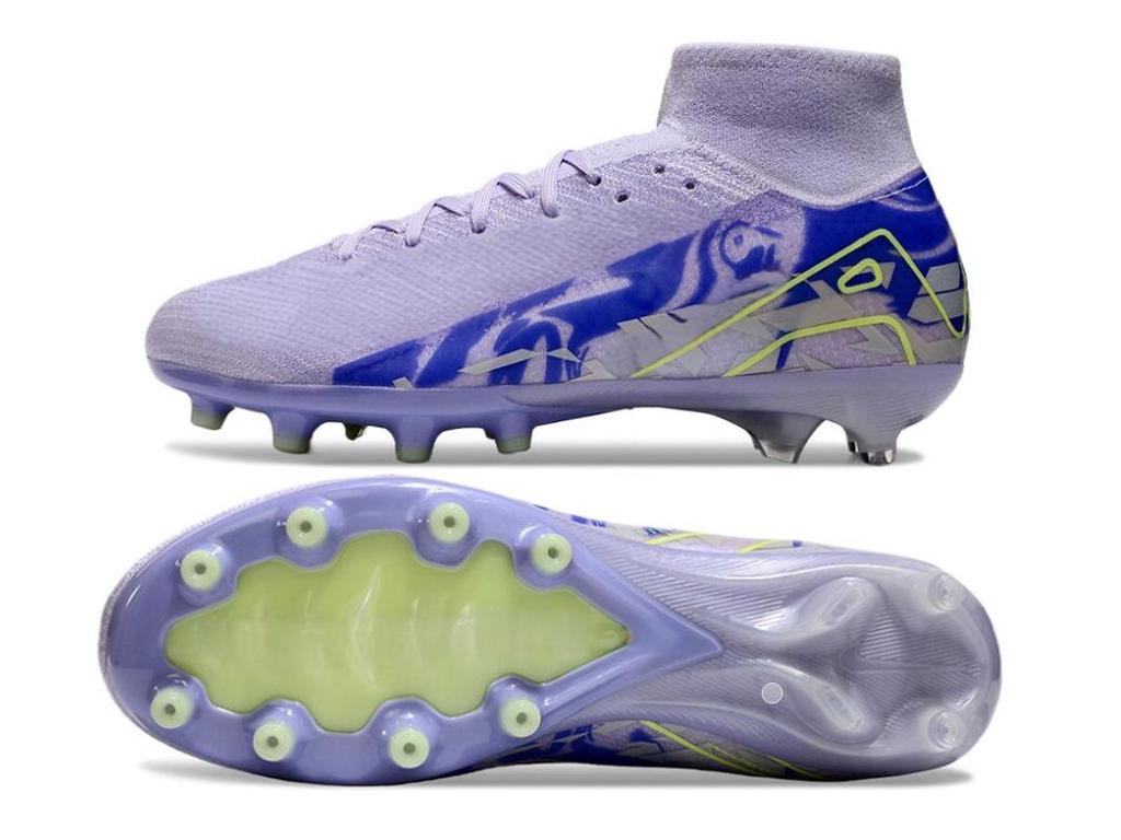 Мужские высокие футбольные бутсы: Assassin 16 Gen, новый AG Nail, воздушная подушка, водонепроницаемый, полностью вязаный - доступна одна пара