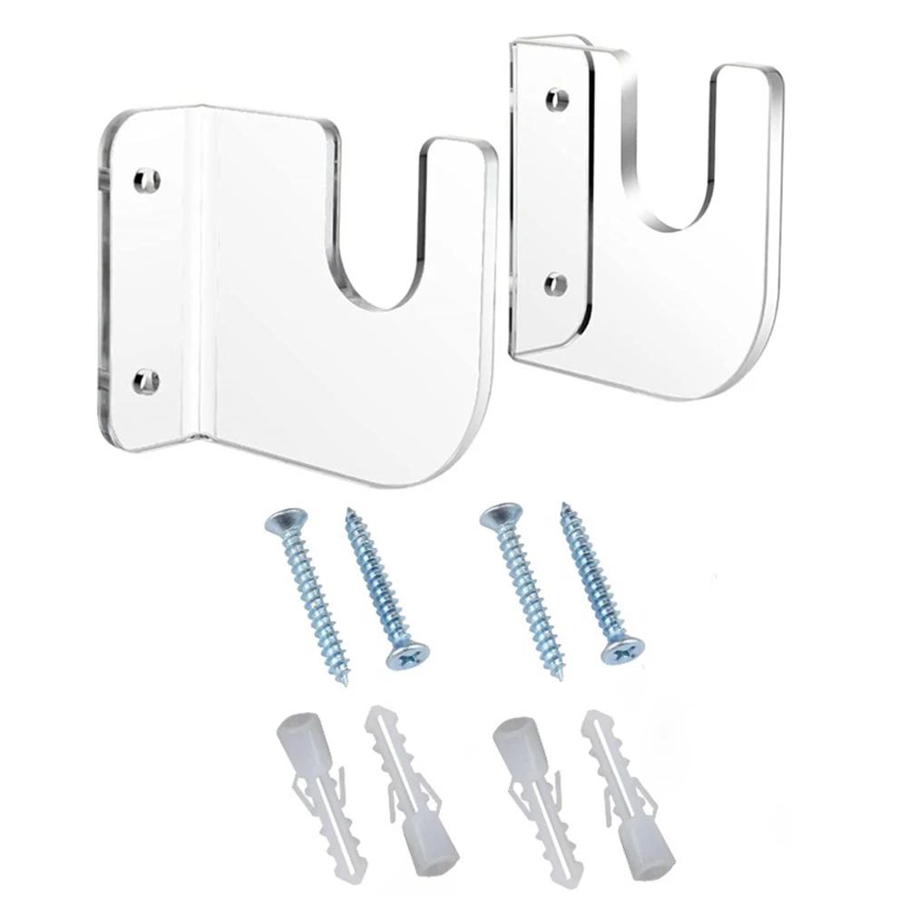 1 пара настенных креплений для скейтборда, акриловый настенный держатель для скейтборда, стойка для демонстрации, плавающий держатель для хранения скейтборда в помещении